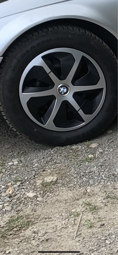 Vand roata slim bmw jante tabla si capace roti bmw noi 4 buc