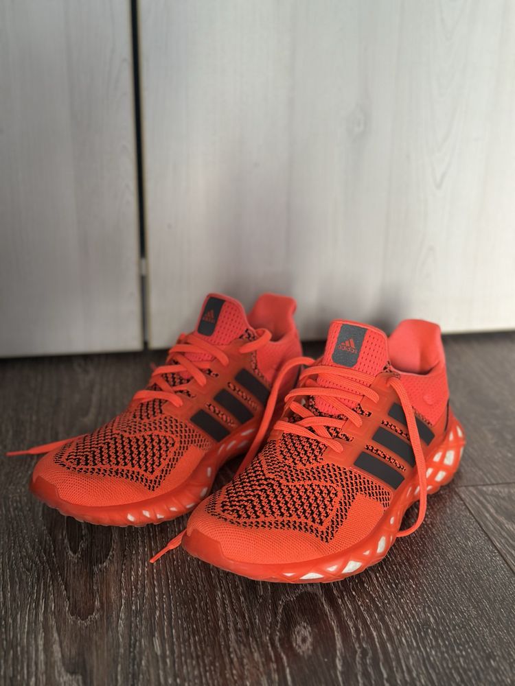 adidas Ultra Boost Web DNA Solar Red