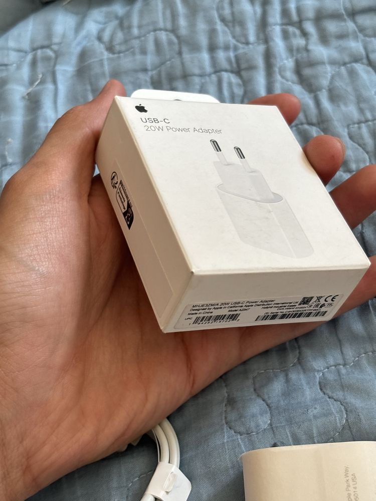iphone зарядка айфон шнур адаптер 20w type-c кабель