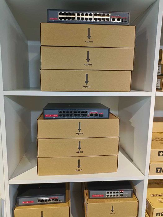 Свич POE SWITCH 5-8-16-24  MB-GB