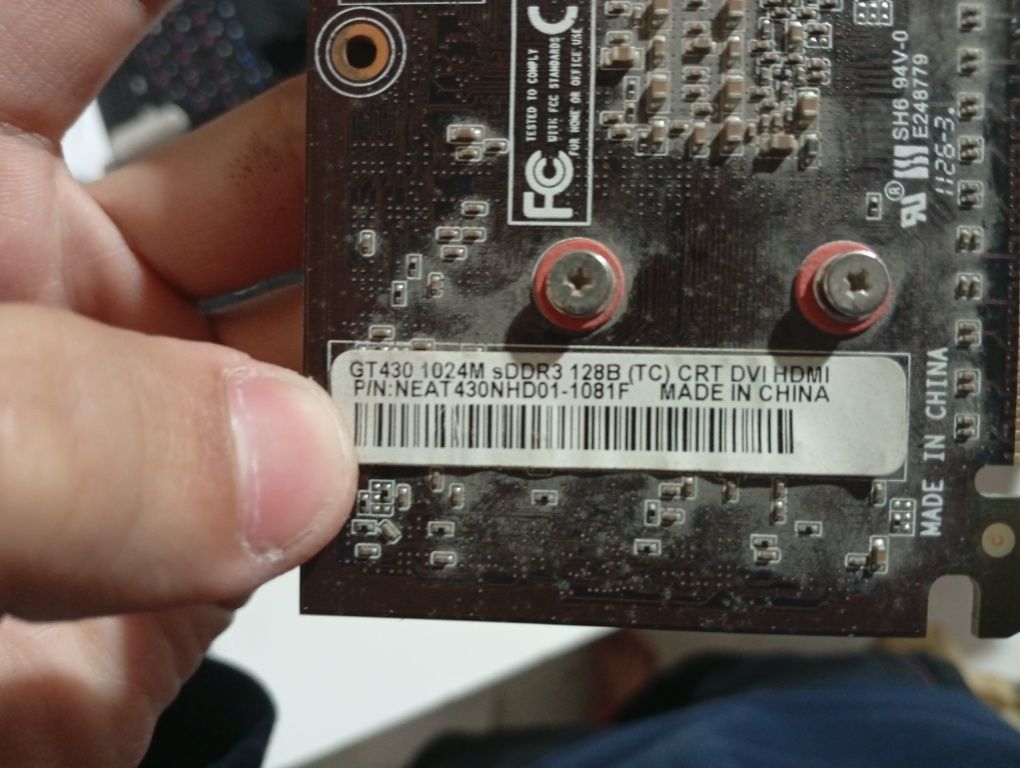 Видеокарта gt 430