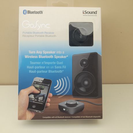 Receiver adaptor audio bluetooth iSound GoSync Sigilat