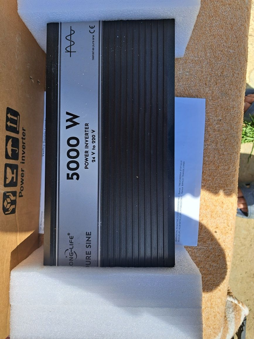 Invertor 12V 1000W și 24V 5000W