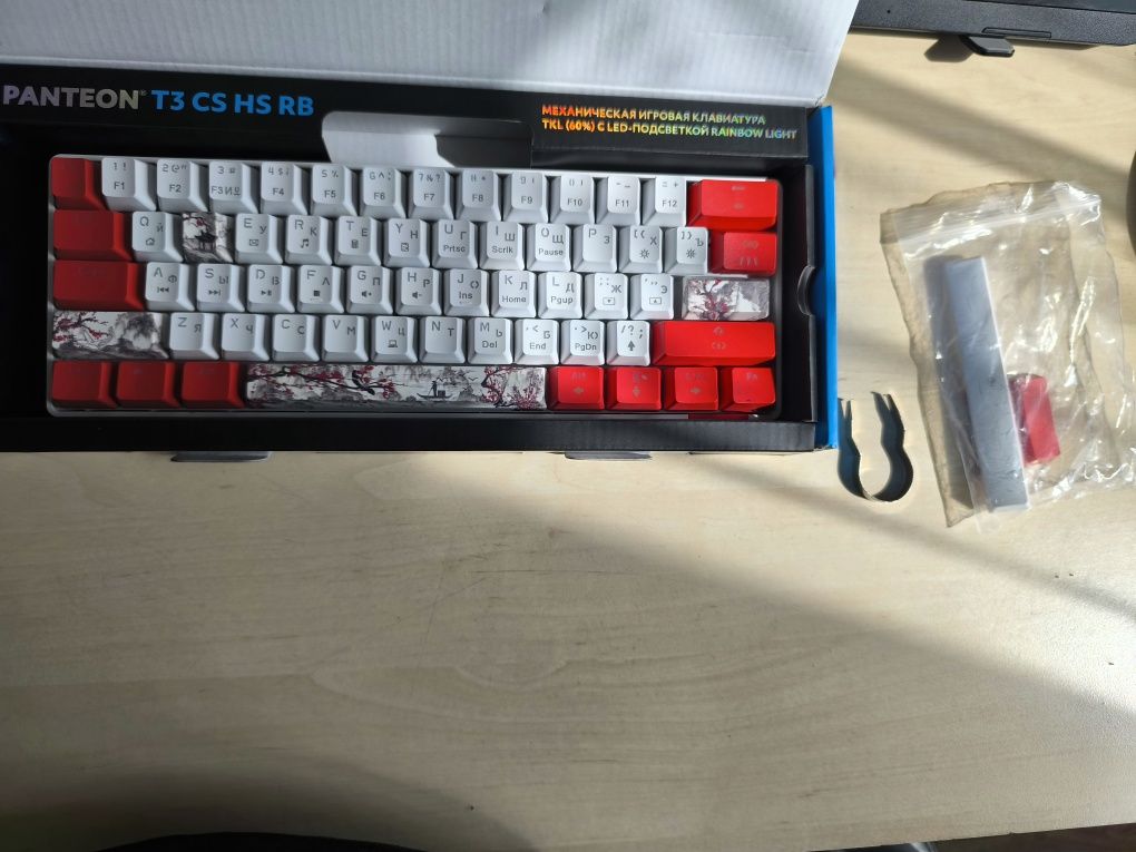 Клавиатура panteon t3 cs hsrb кастомная