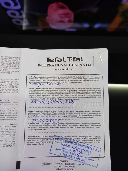 Statie călcat  Tefal