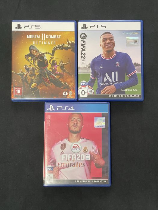 Игры на дисках для PlayStation 5. Продам или обменяю.
