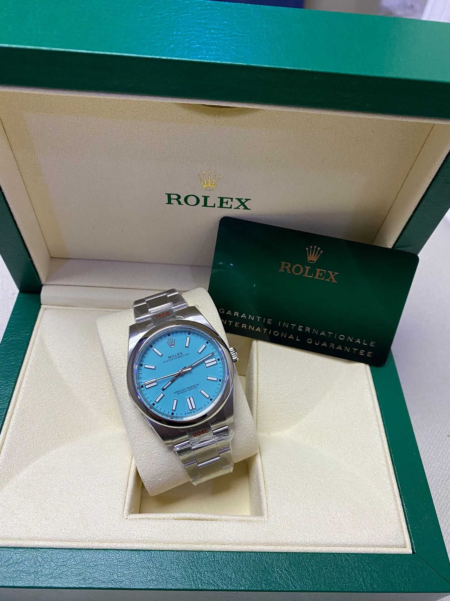 Rolex Oyster Perpetual 41mm Tiffany Dial