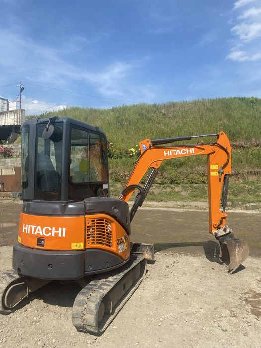 Miniexcavator HITACHI  ZX29u-3 Aer conditionat