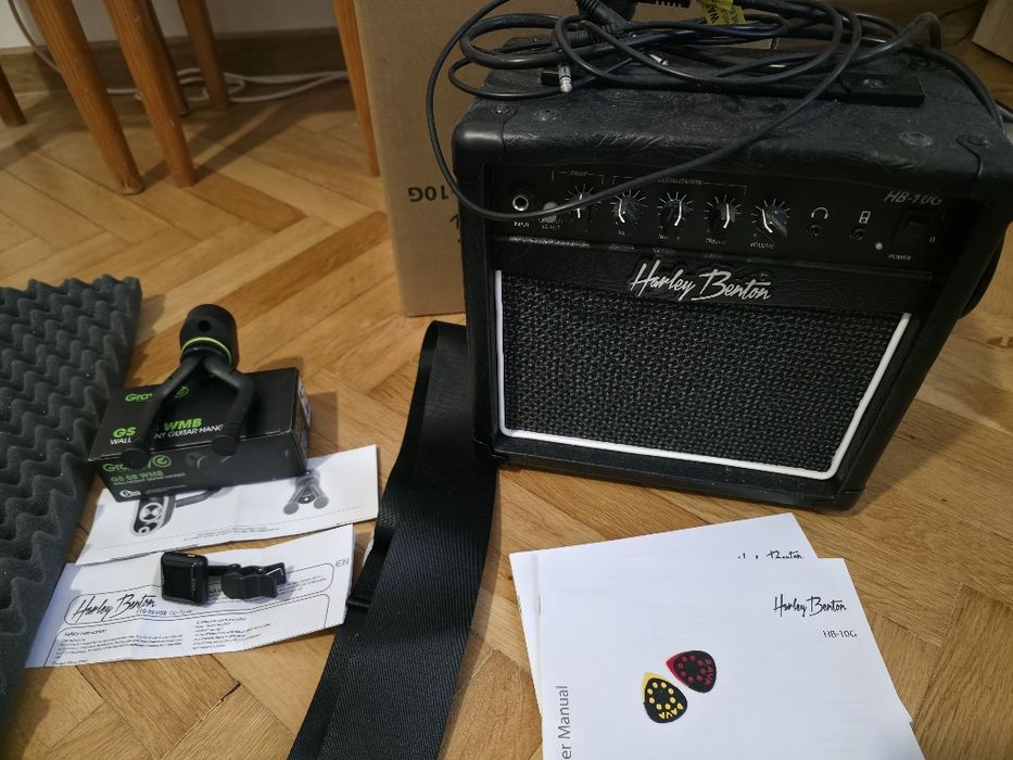 Pachet chitara electrica + amplificator si accesorii !