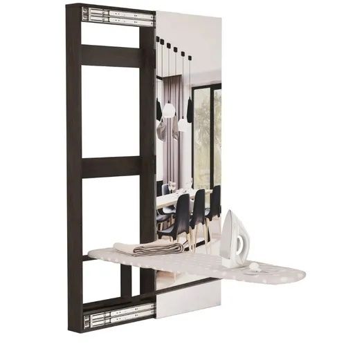 Шкаф с выдвижным зеркалом и гладильной доской