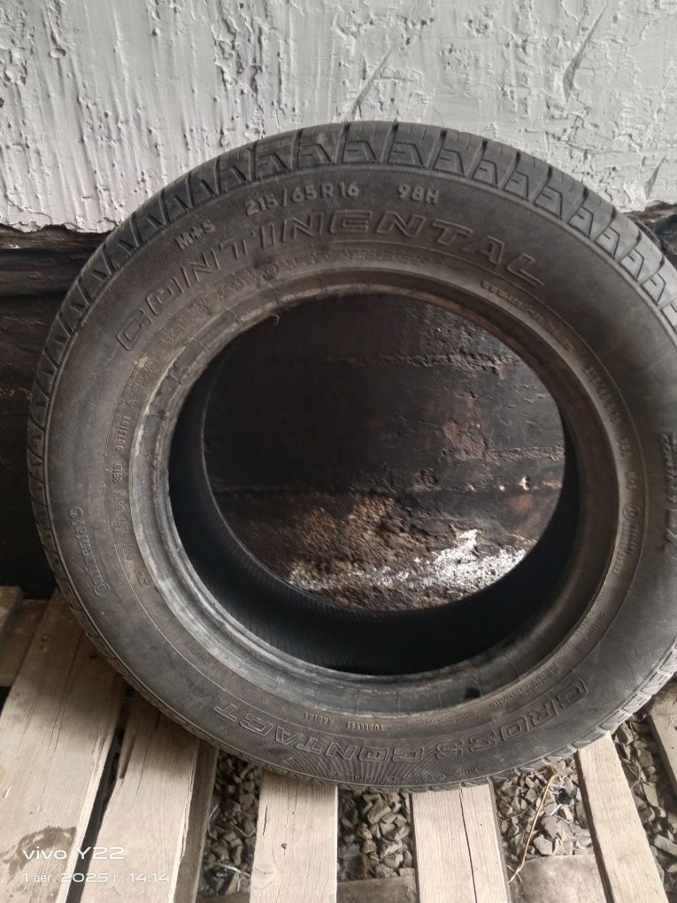 Шины летние 215/55/16