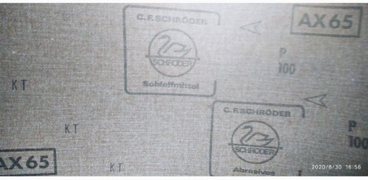 Шкурка за метал, 230x280 mm. .