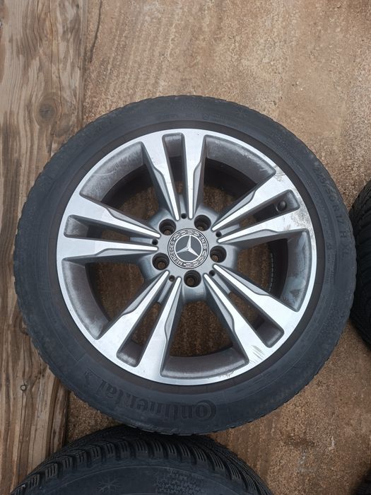 Set jante Mercedes Benz cu anvelope de iarna dot 2021  2024