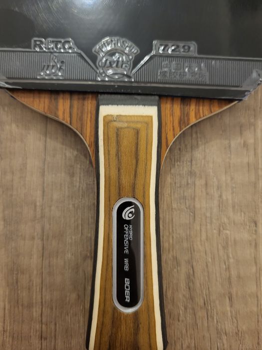 Paleta tenis de masa Ping Pong Boer + Huieson + Friendship, Ofensiva