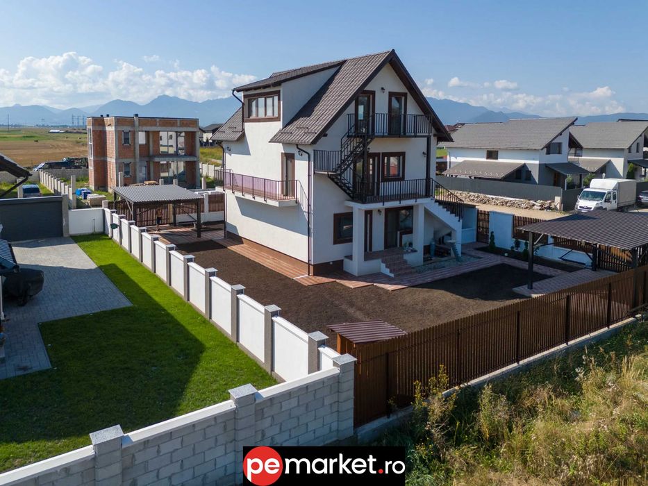Casă multifamilială cu 2 apartamente + mansardă – Sânpetru, Brașov