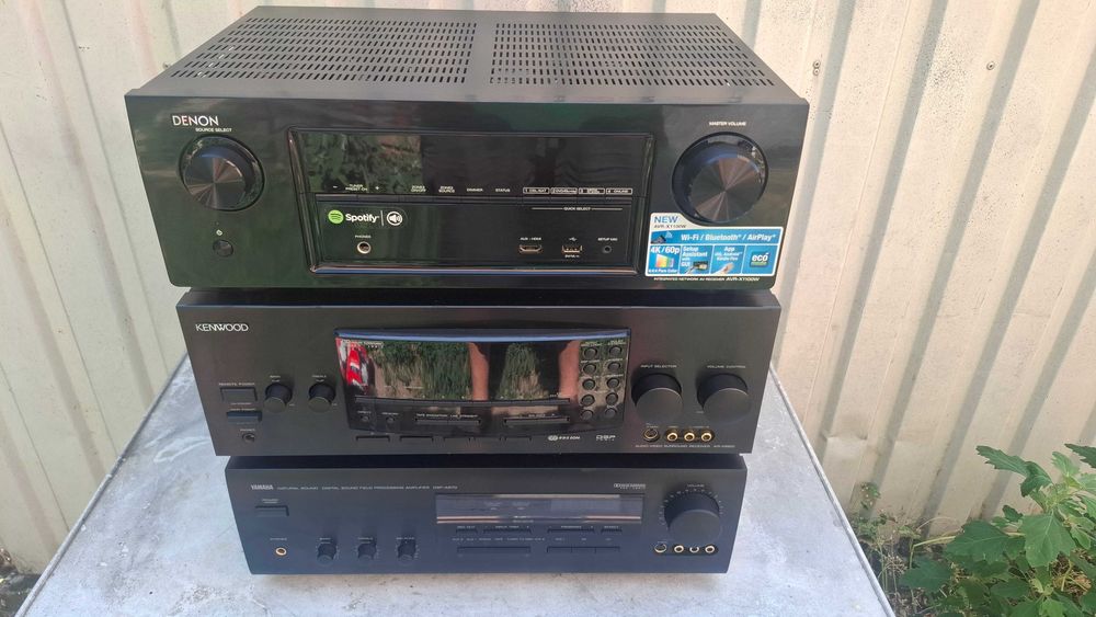 amplificator sony pioneer 5x100w amplituner denon yamaha optic de la