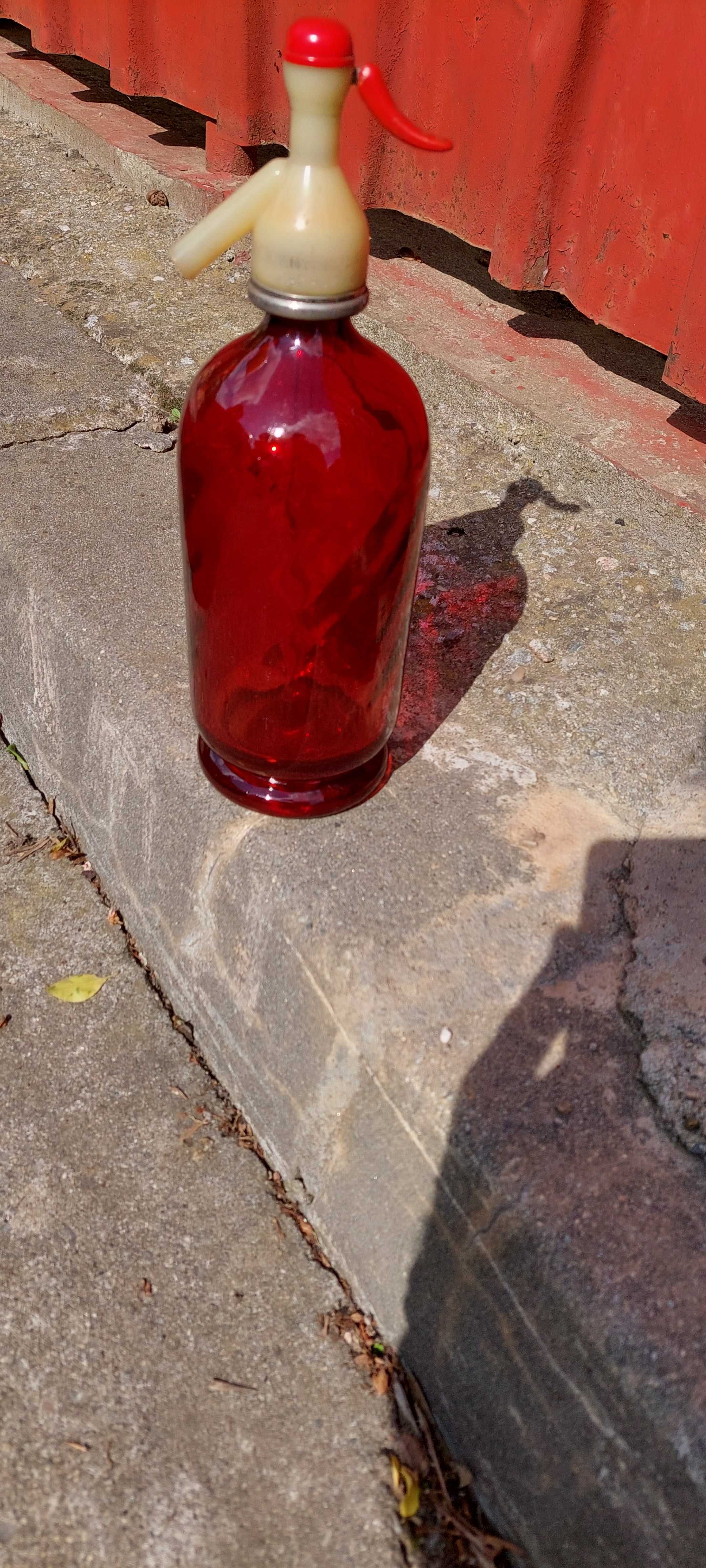Sifon  vintage rosu