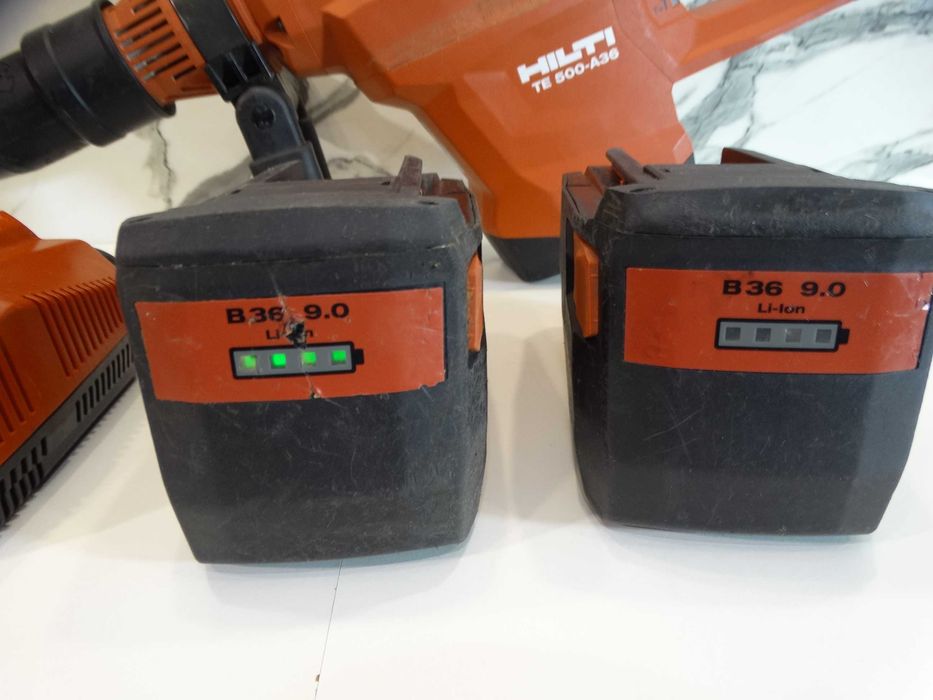 Hilti TE 500 A36 - Акумулаторен къртач - 7.8 J