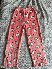 Pantaloni de pijama din pluș, Hello Kitty, roz-peach
