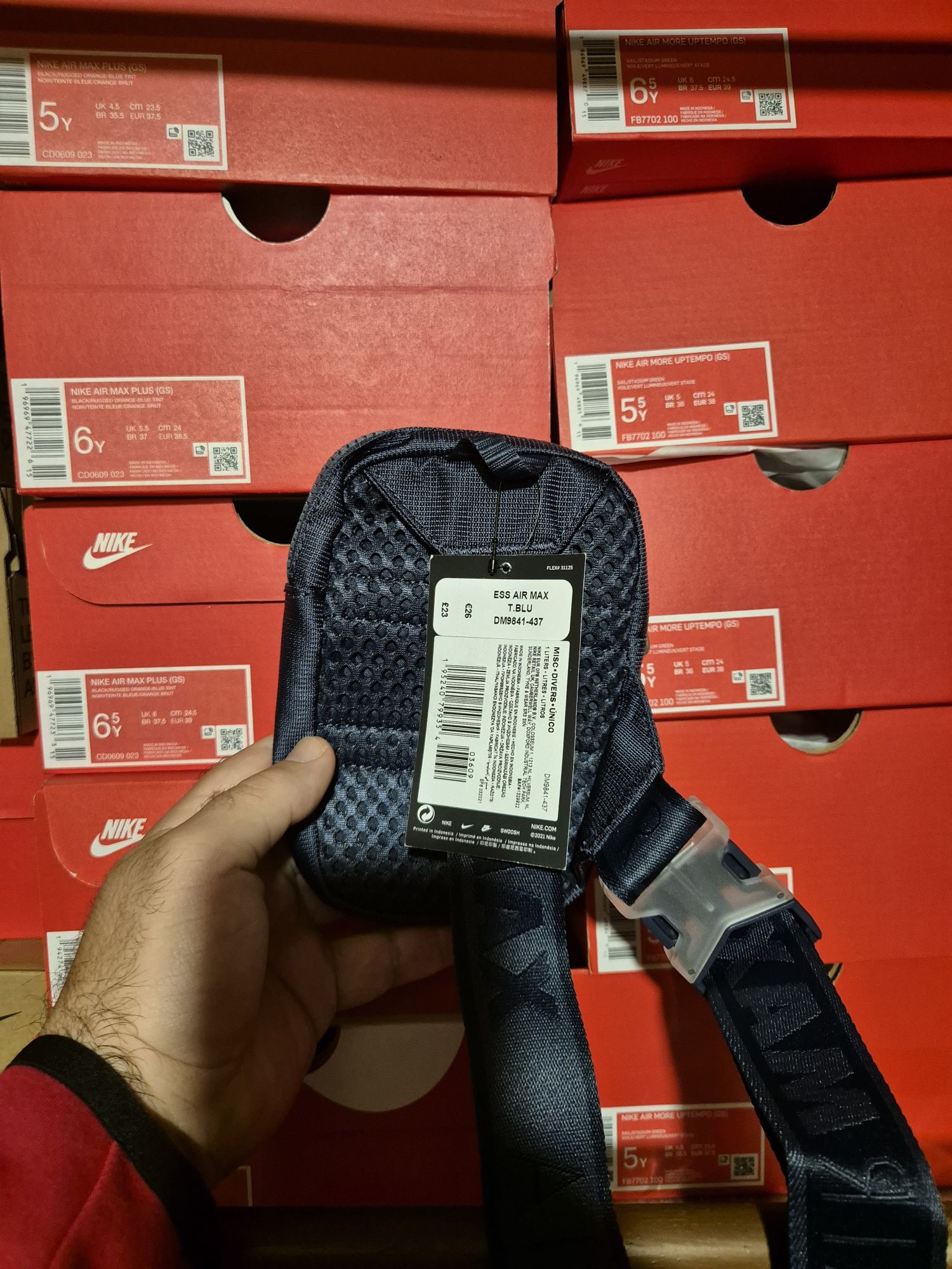 Чантичка Nike sportswear blue