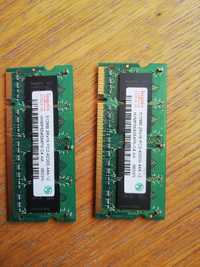 Memorii DDR 2 512 Mb si DDR 3 1 GB laptop