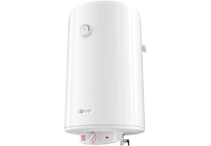 Нов вертикален бойлер с дясна серпентина Concert/Tesy 80 л