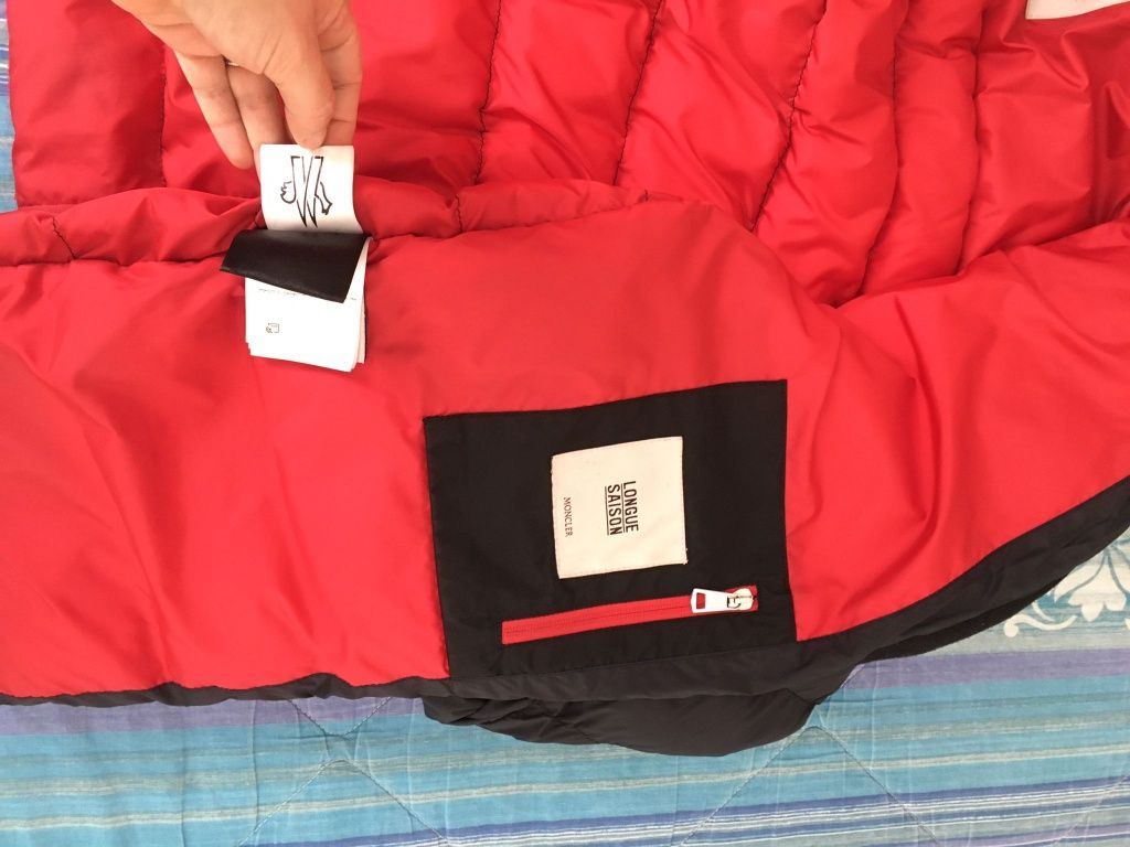 Moncler cu blană naturală