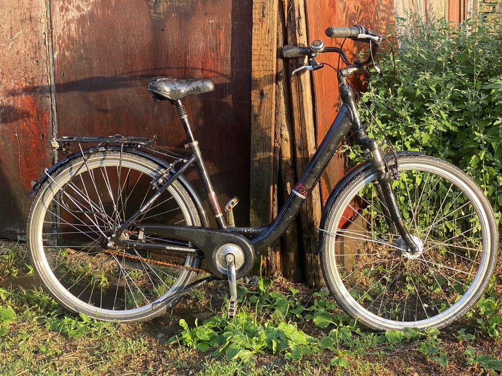 Bicicletă clasică originală dinam și schinbător în butuc