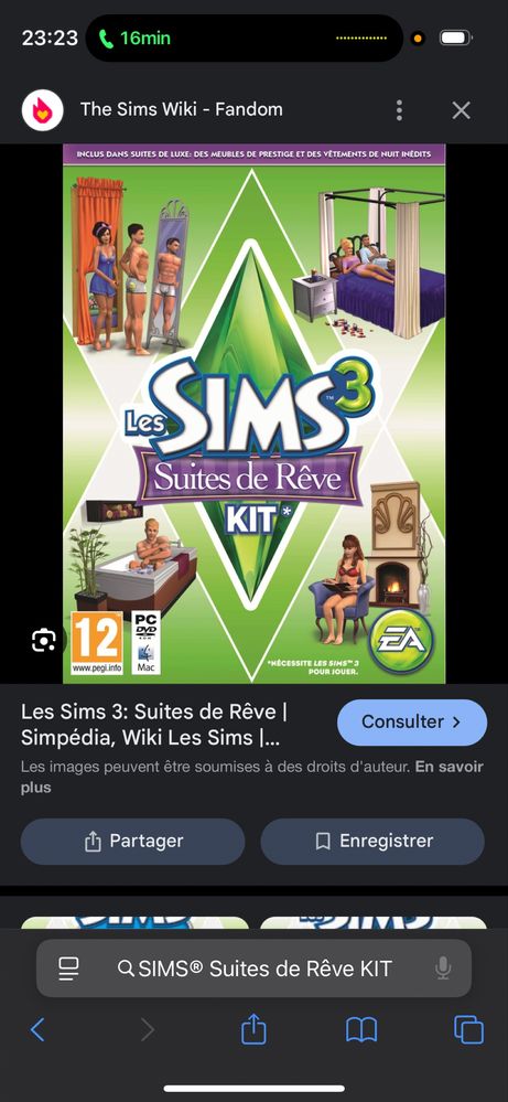 The sims 3 pack/kit