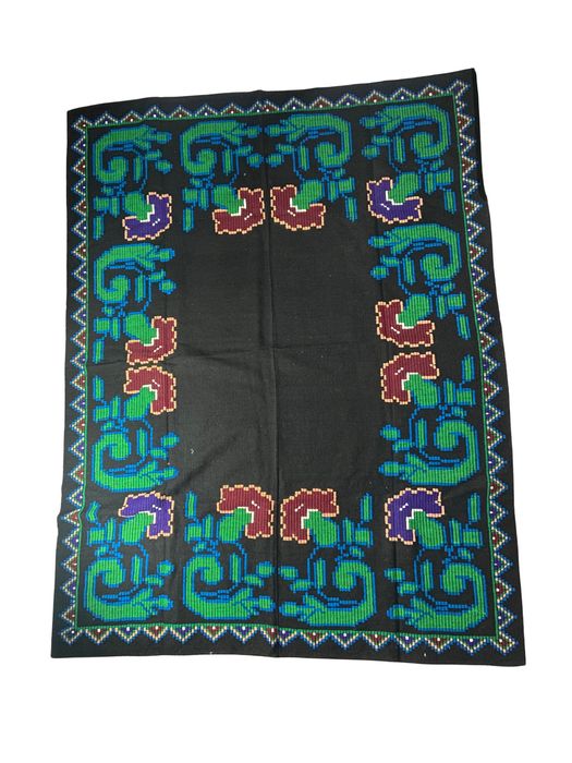 Cuvertură decorativă tip gobelin, vintage, decor retro, cuvertură pat.