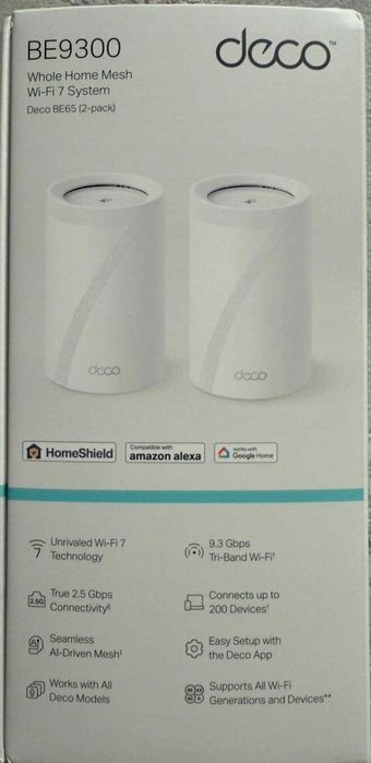 TP-LINK Deco BE9300 BE65 Kit dublu