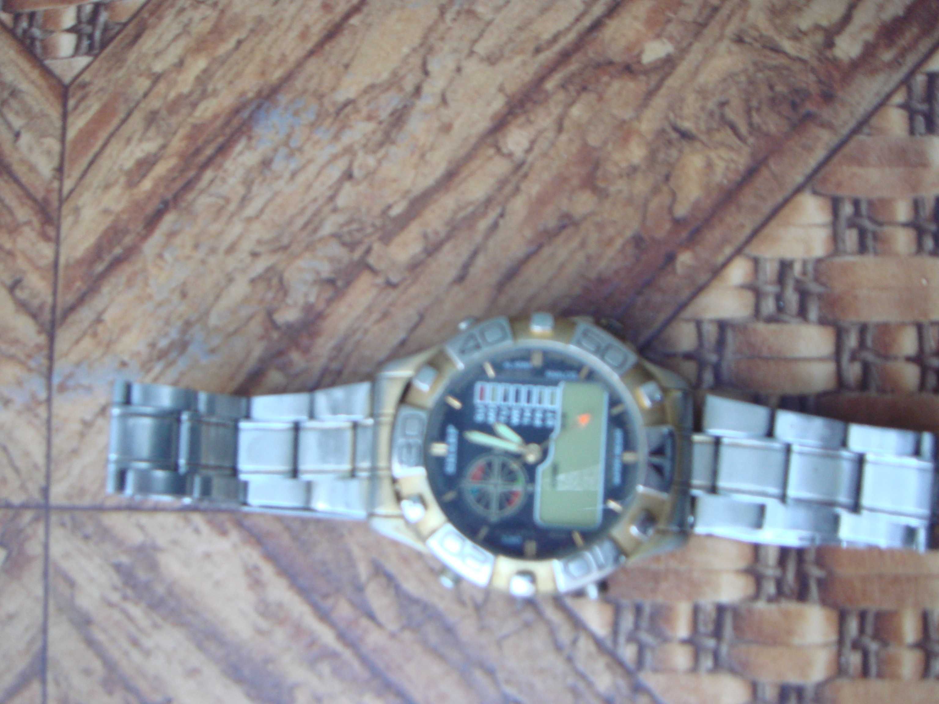 Часы Мужские большие и тяжелые Vintage Sharp Quartz Винтажные Япония