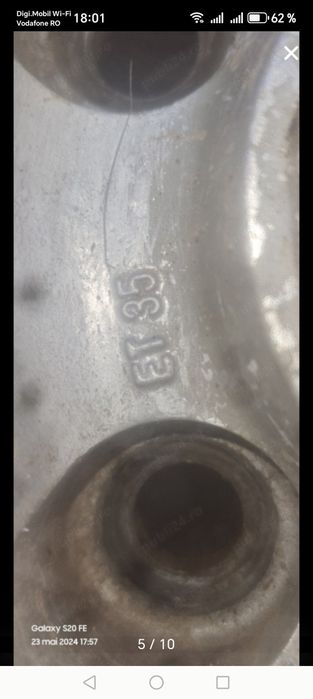 4 jante aliaj pentru wv 195/65/15