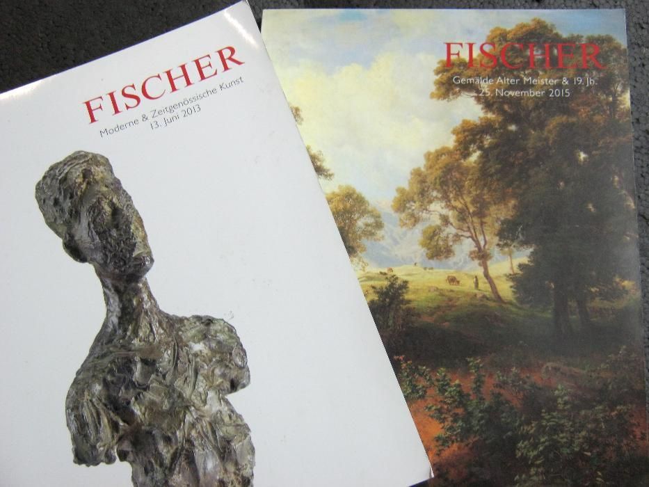 Cataloguri,licitatii,arta,picturi,Fischer,2013-2015.