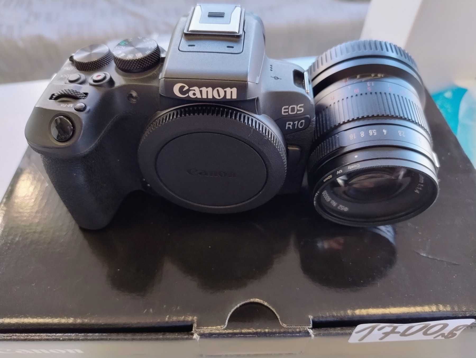 Фотоапарат Canon EOS R10 + Стабилизатор с гаранция и 2 обектива
