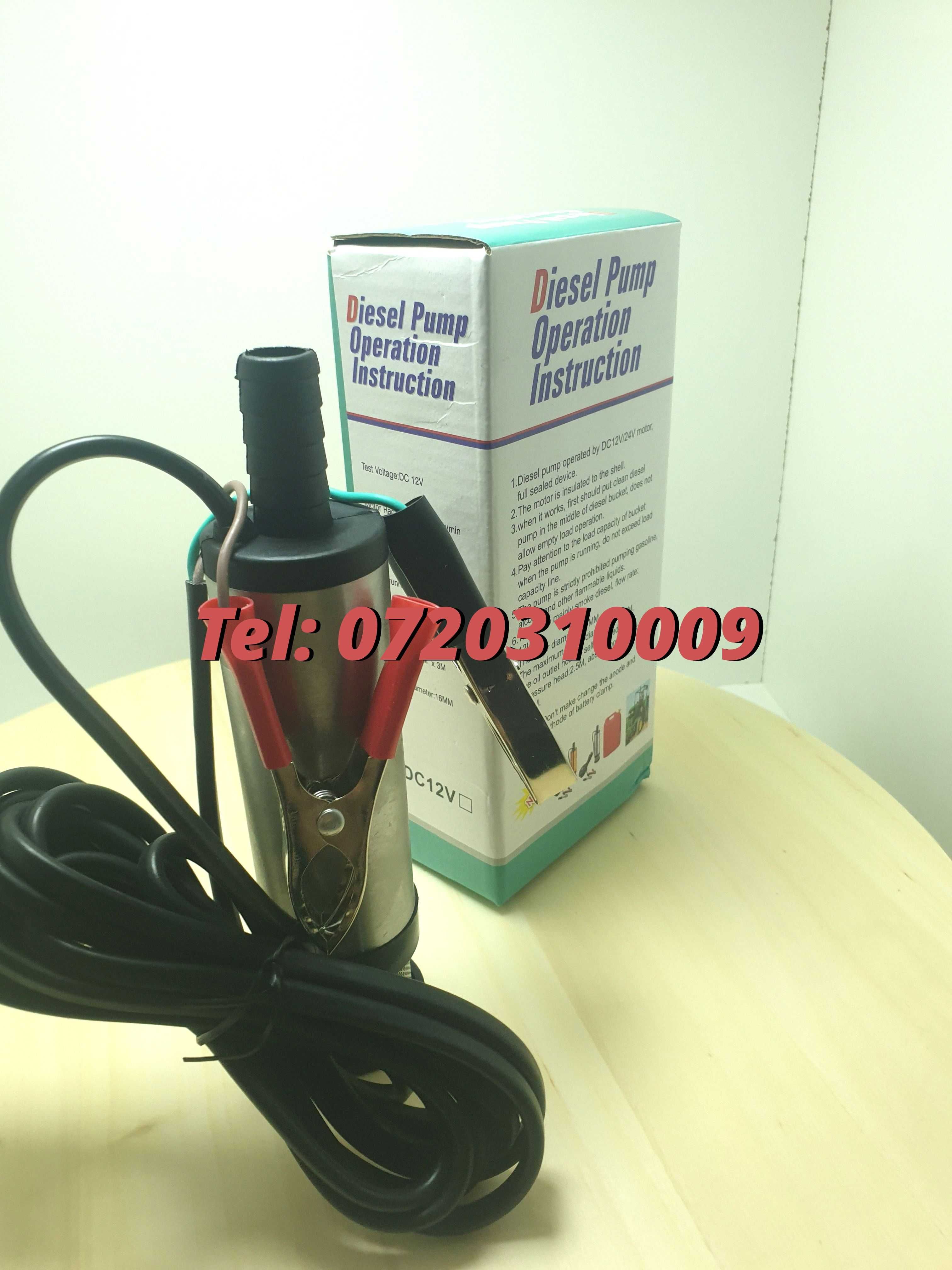 Pompa Submersibila Ulei Apa 12v  230v 38mm