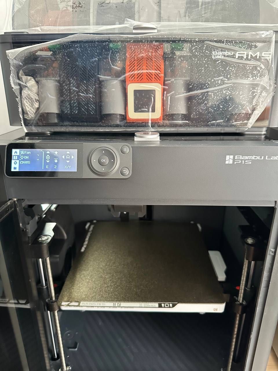 3D принтер Bambu Lab P1S + AMS | Отлично състояние | Висока прецизност