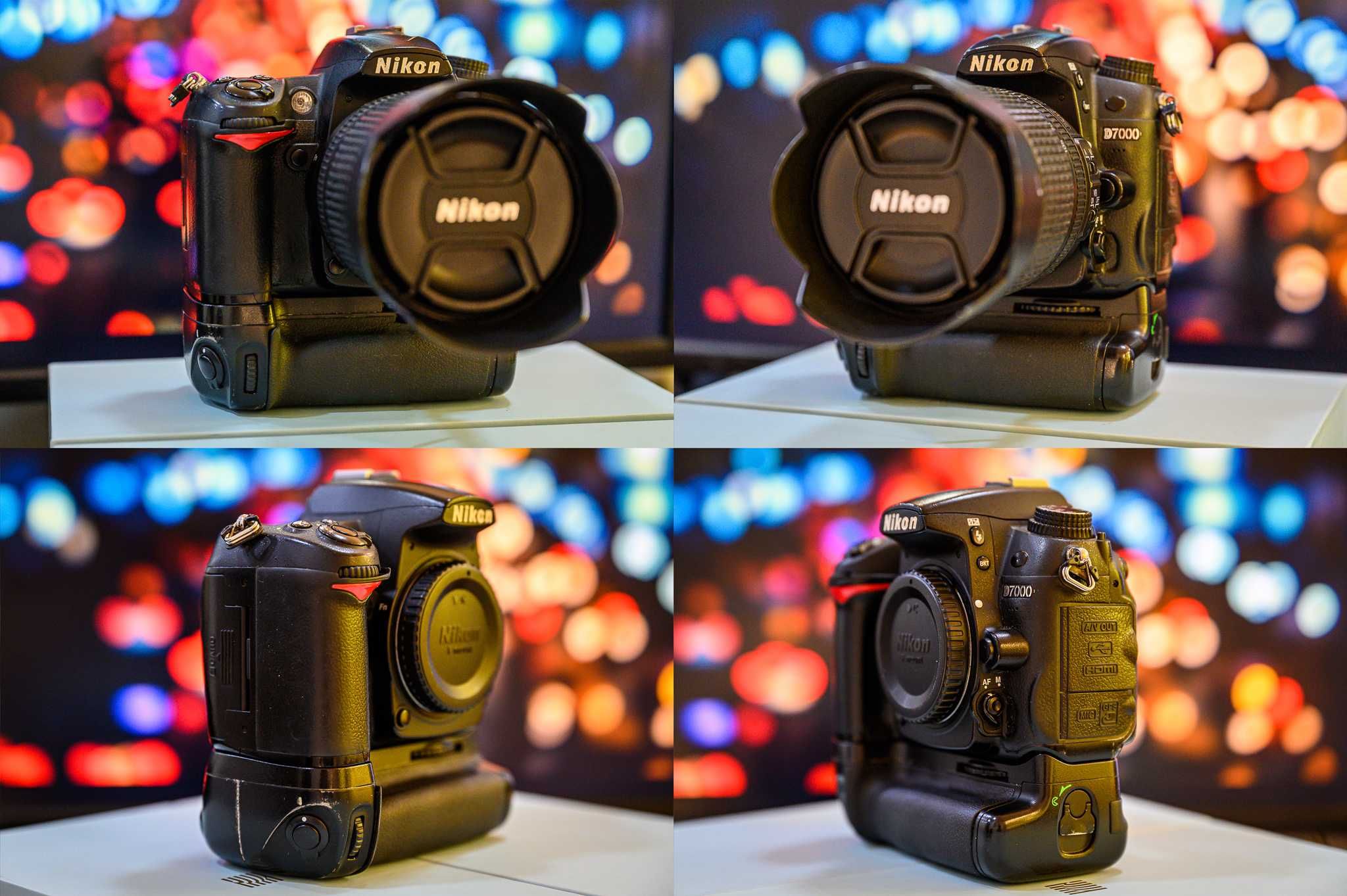 Nikon D7000 с Обектив 18-105 + Грип + Карта памет