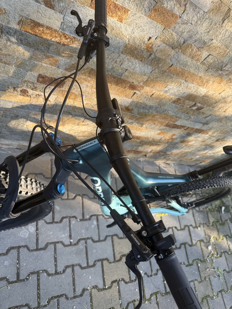 2022 Orbea Rise M20 Carbon - електрически карбонов МТБ байк (ebike)