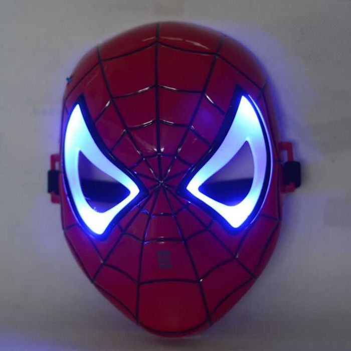 LED Spyderman маска за деца, Спайдърмен маска