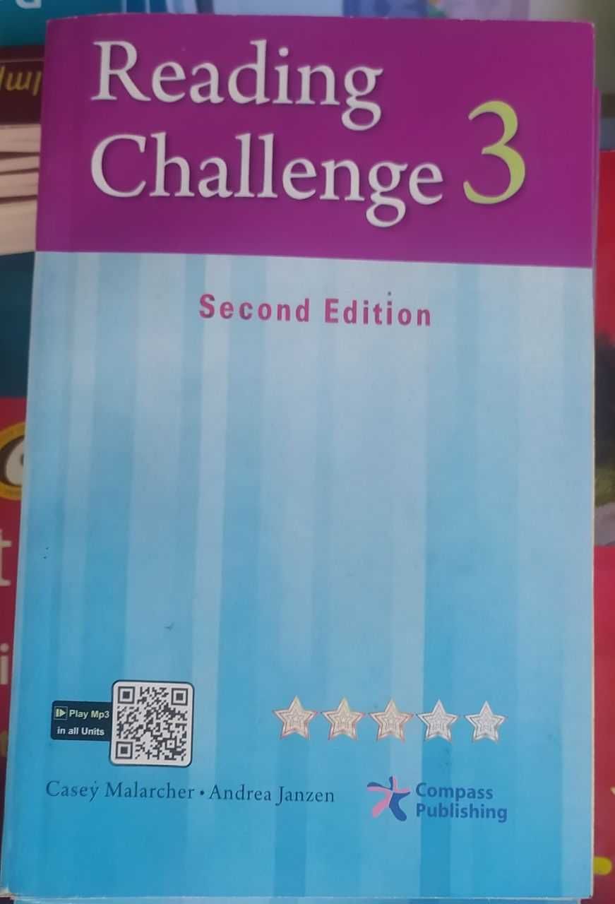 Доставка. Reading challenge secon edition 1, 2, 3