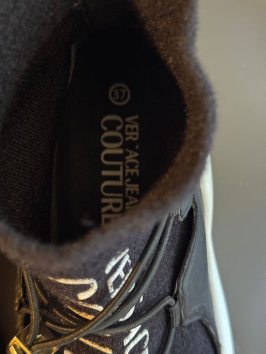 Sneakers slip on fete Versace Jeans Cuture