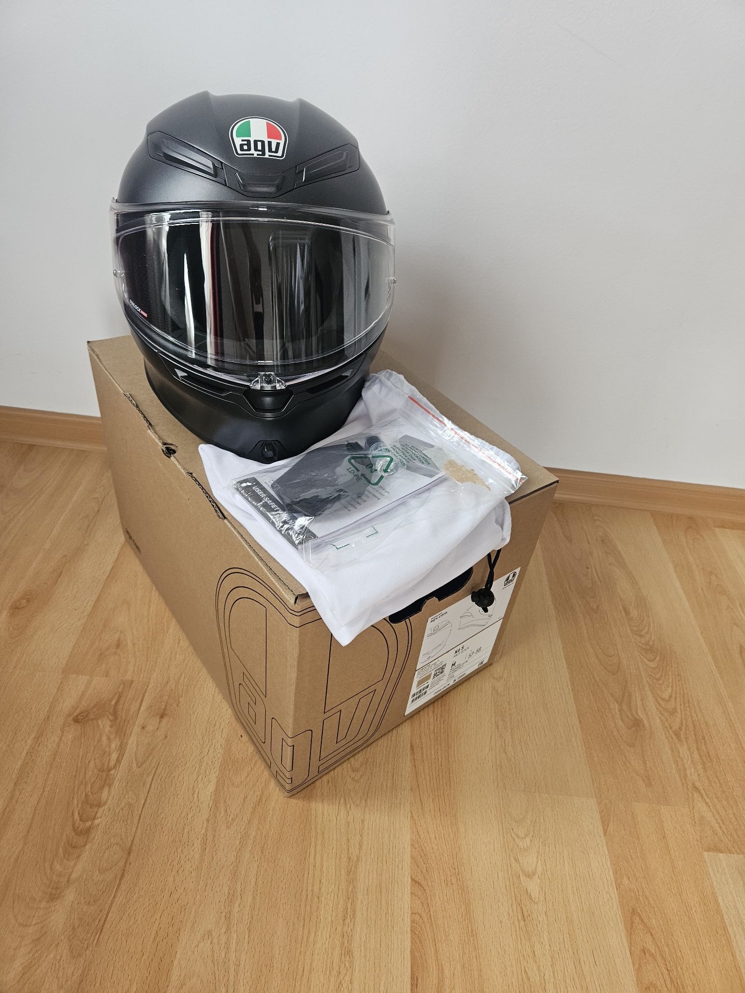 Casca Agv K6 S Negru Mat
