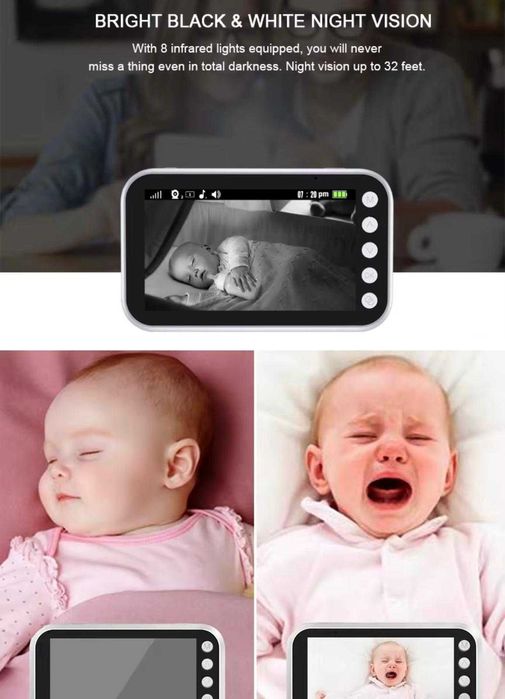 Camera de supraveghere bebelusi Baby monitor - noua - sigilata