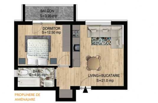 Propietar Inchiriere Studio/2 Camere - 5 min metrou Aparatorii Patriei