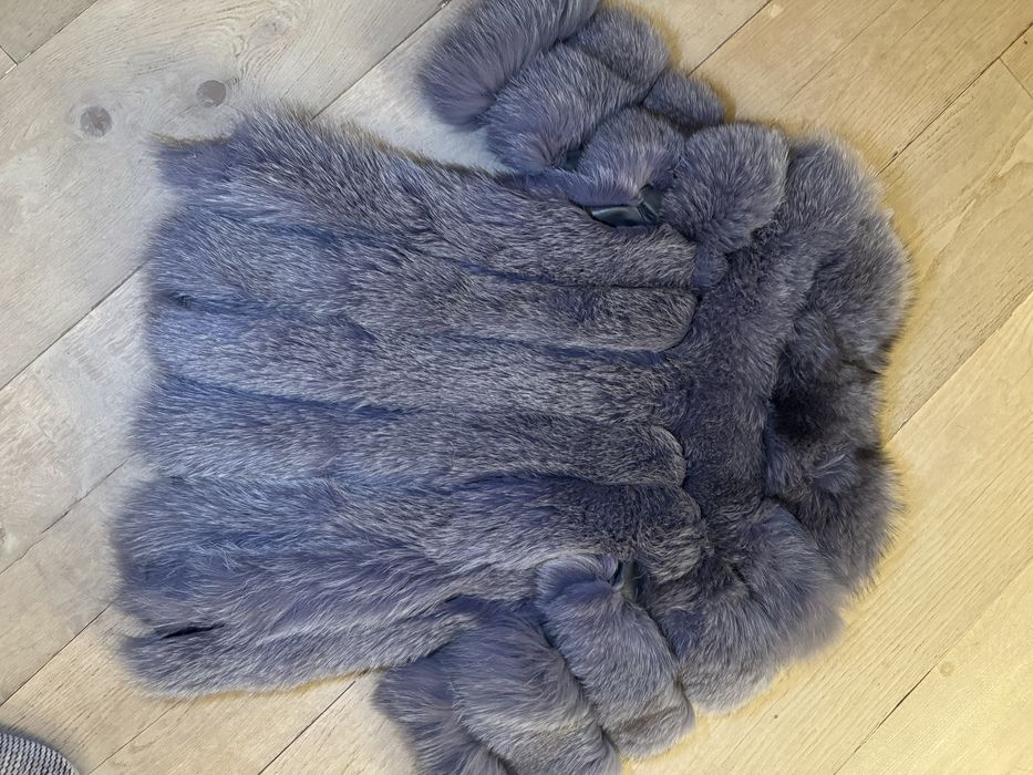 Яке от естествен косъм лисица