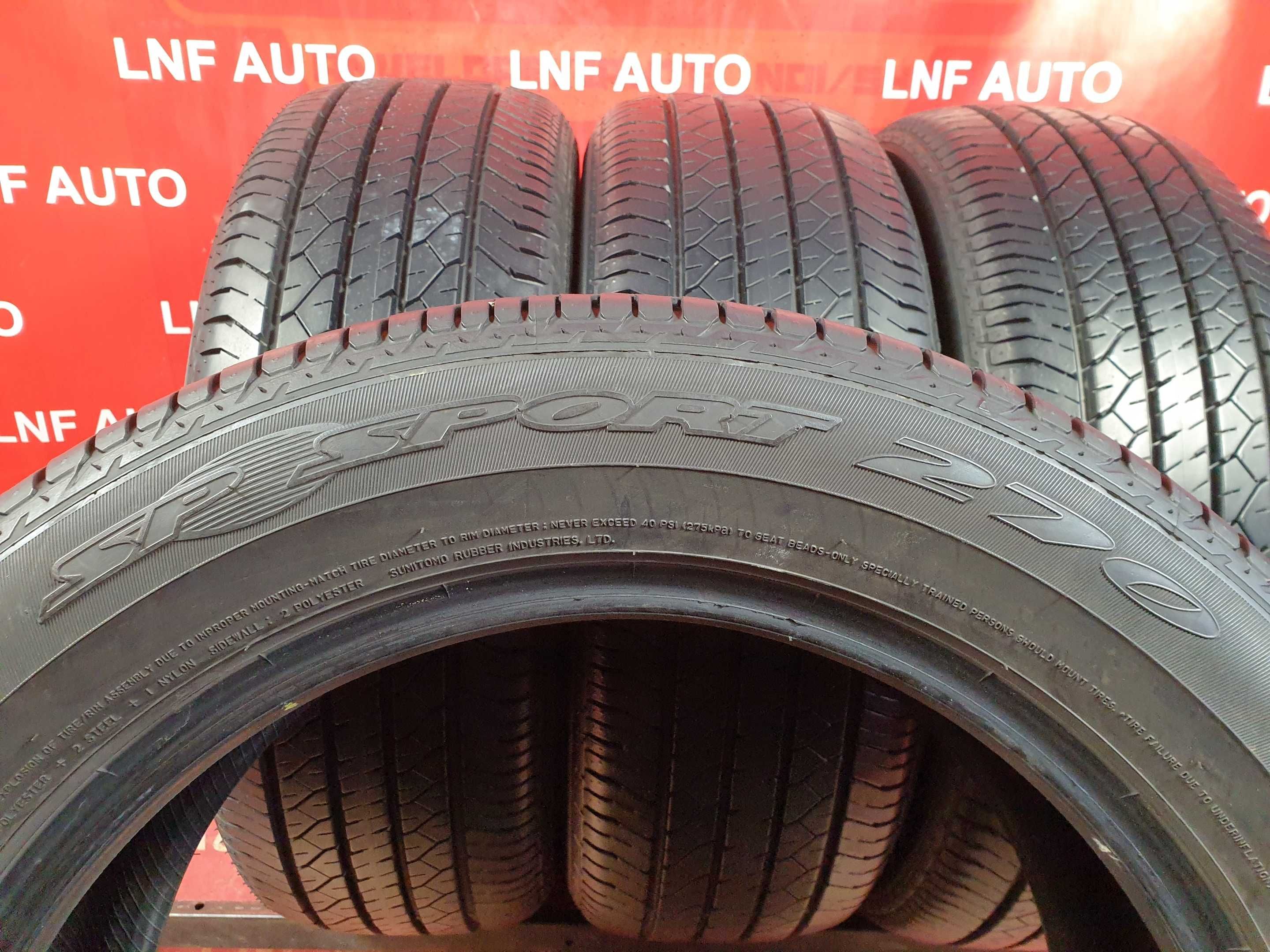 Anvelope de VARA - 235/55/18 - DUNLOP - 7.8 MM - DOT 4816 !