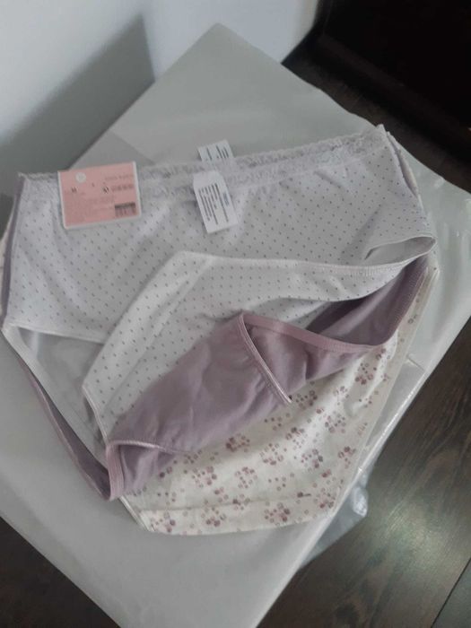 Set de 3 chiloți, normali, marimea M, marca Tress