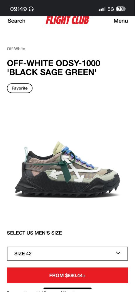 off-white odsy 1000