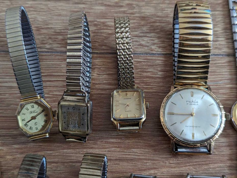 Lot de 17 Ceasuri de mana, Citizen, Orient, 250 lei toate